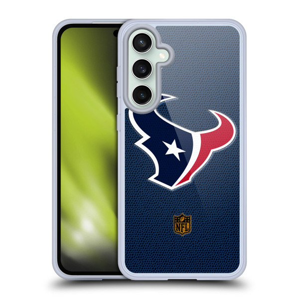 NFL Houston Texans Logo Football Soft Gel Case for Samsung Galaxy S23 FE 5G