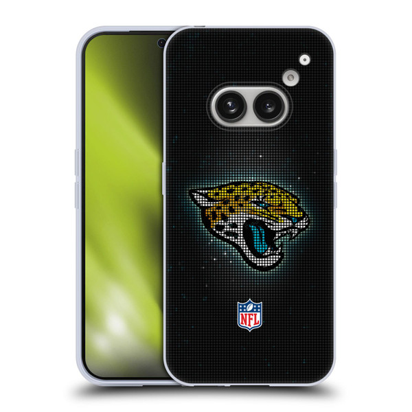 NFL Jacksonville Jaguars Artwork LED Soft Gel Case for Nothing Phone (2a)