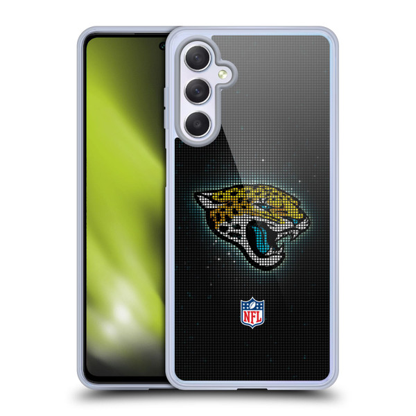 NFL Jacksonville Jaguars Artwork LED Soft Gel Case for Samsung Galaxy M54 5G