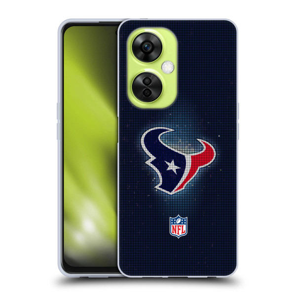 NFL Houston Texans Artwork LED Soft Gel Case for OnePlus Nord CE 3 Lite 5G