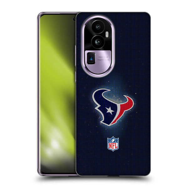 NFL Houston Texans Artwork LED Soft Gel Case for OPPO Reno10 Pro+