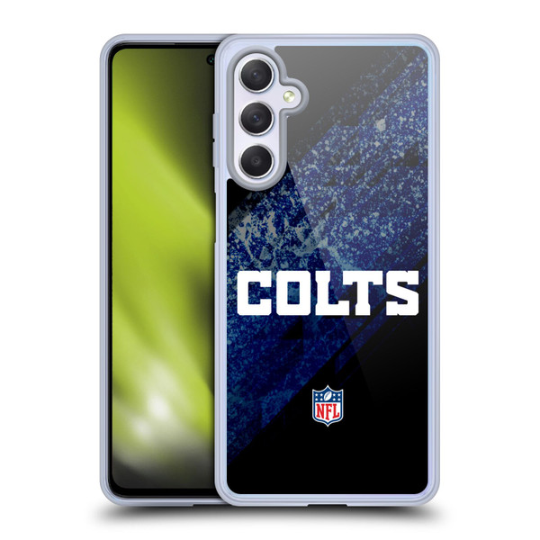 NFL Indianapolis Colts Logo Blur Soft Gel Case for Samsung Galaxy M54 5G