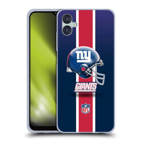 NFL New York Giants Logo Helmet Soft Gel Case for Samsung Galaxy M04 5G / A04e