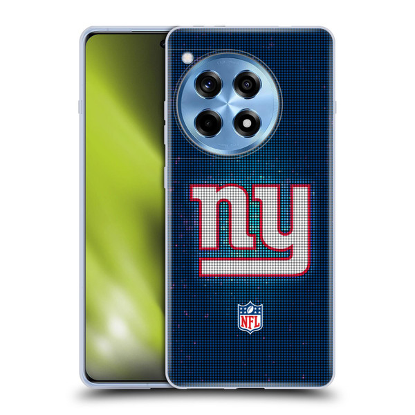 NFL New York Giants Artwork LED Soft Gel Case for OnePlus 12R