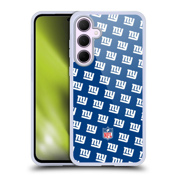 NFL New York Giants Artwork Patterns Soft Gel Case for Samsung Galaxy A35 5G