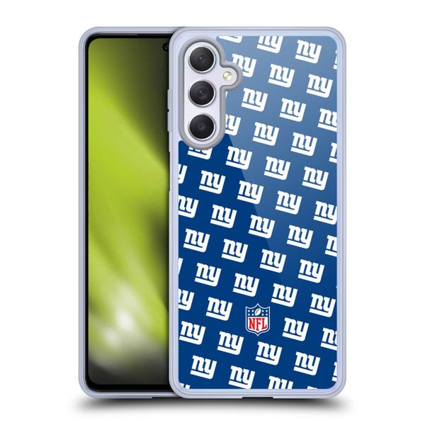 NFL New York Giants Artwork Patterns Soft Gel Case for Samsung Galaxy M54 5G