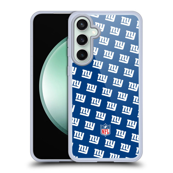 NFL New York Giants Artwork Patterns Soft Gel Case for Samsung Galaxy S23 FE 5G