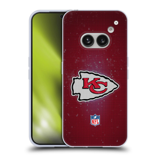 NFL Kansas City Chiefs Artwork LED Soft Gel Case for Nothing Phone (2a)