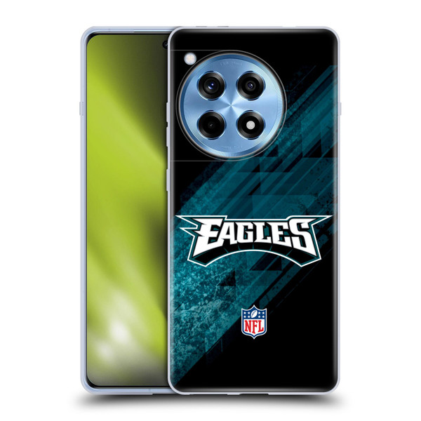 NFL Philadelphia Eagles Logo Blur Soft Gel Case for OnePlus 12R