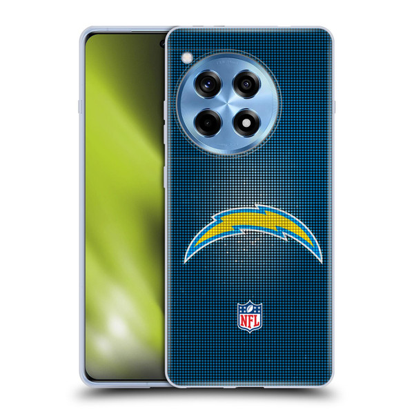 NFL Los Angeles Chargers Artwork LED Soft Gel Case for OnePlus 12R
