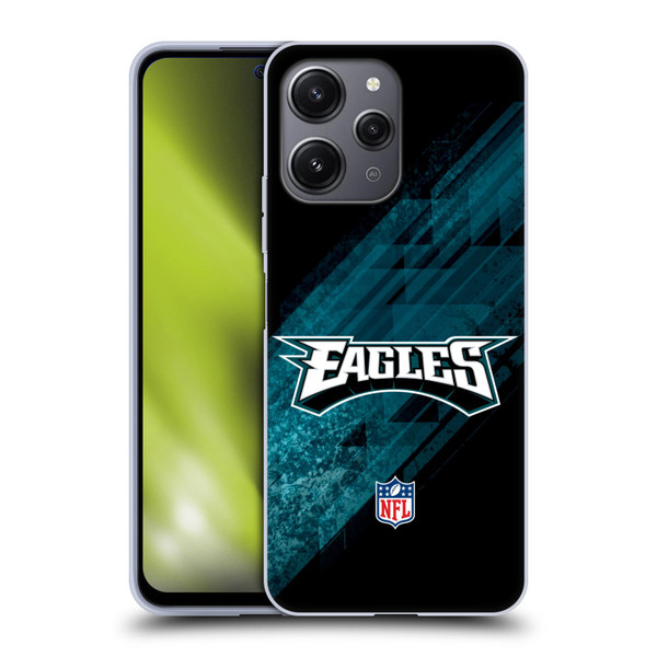 NFL Philadelphia Eagles Logo Blur Soft Gel Case for Xiaomi Redmi 12
