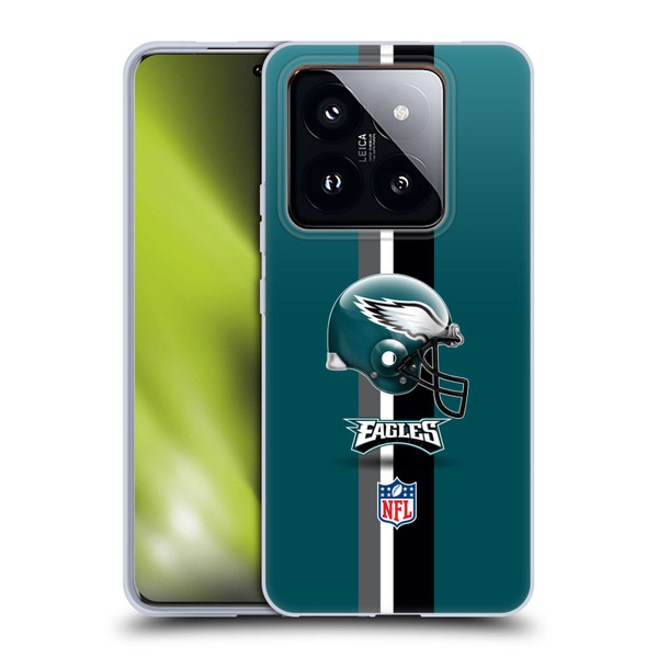 NFL Philadelphia Eagles Logo Helmet Soft Gel Case for Xiaomi 14 Pro