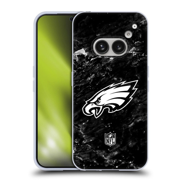 NFL Philadelphia Eagles Artwork Marble Soft Gel Case for Nothing Phone (2a)