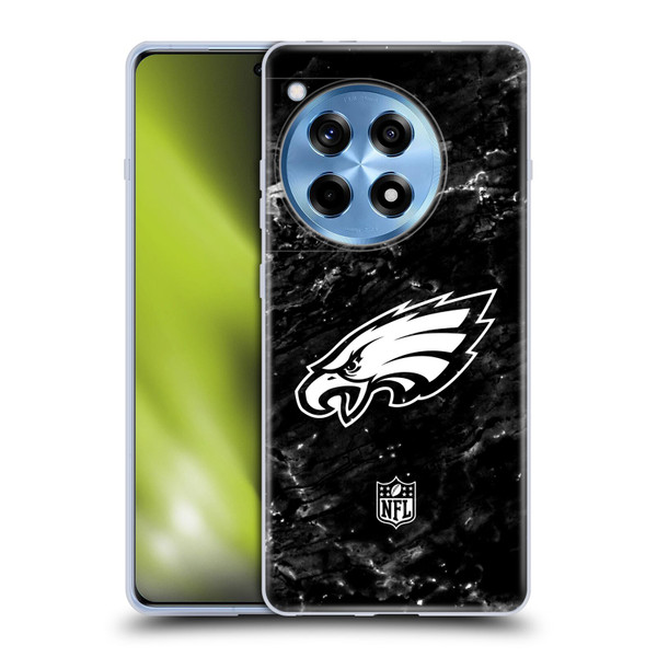 NFL Philadelphia Eagles Artwork Marble Soft Gel Case for OnePlus 12R