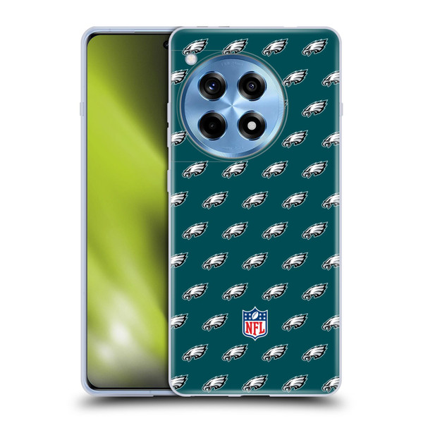 NFL Philadelphia Eagles Artwork Patterns Soft Gel Case for OnePlus 12R