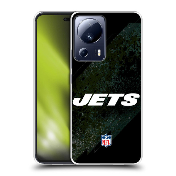 NFL New York Jets Logo Blur Soft Gel Case for Xiaomi 13 Lite 5G