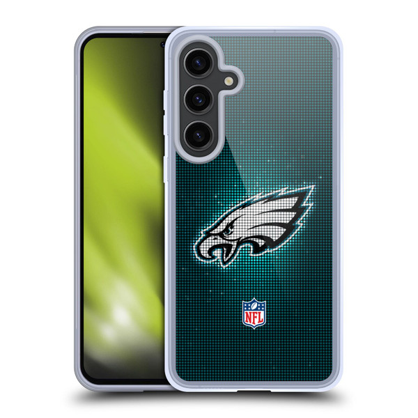 NFL Philadelphia Eagles Artwork LED Soft Gel Case for Samsung Galaxy S24+ 5G