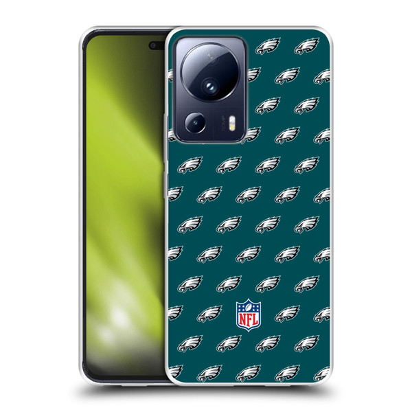 NFL Philadelphia Eagles Artwork Patterns Soft Gel Case for Xiaomi 13 Lite 5G