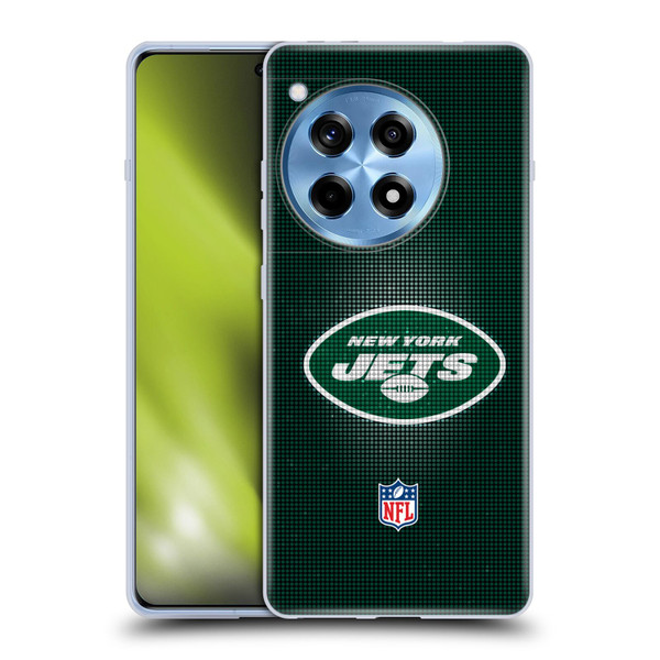 NFL New York Jets Artwork LED Soft Gel Case for OnePlus 12R