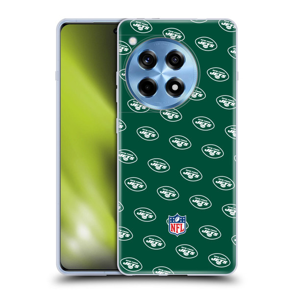 NFL New York Jets Artwork Patterns Soft Gel Case for OnePlus 12R