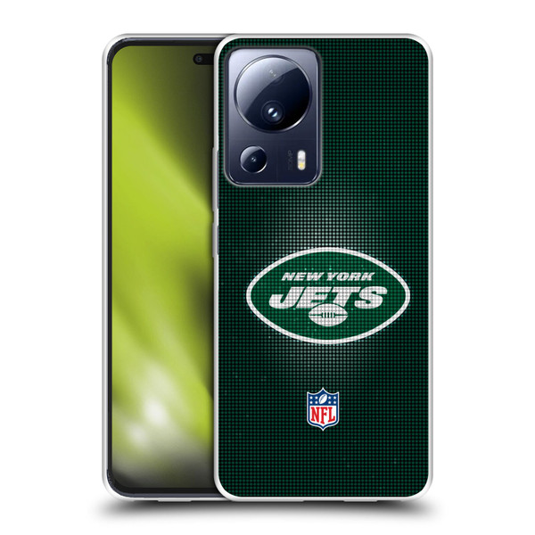 NFL New York Jets Artwork LED Soft Gel Case for Xiaomi 13 Lite 5G