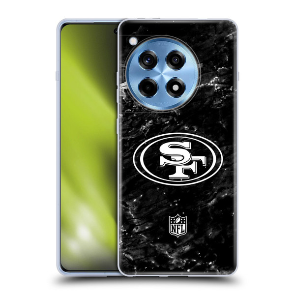 NFL San Francisco 49ers Artwork Marble Soft Gel Case for OnePlus 12R
