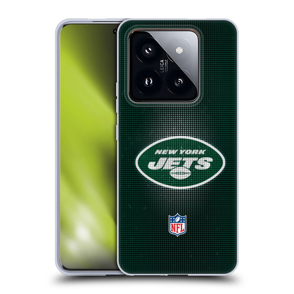 NFL New York Jets Artwork LED Soft Gel Case for Xiaomi 14 Pro