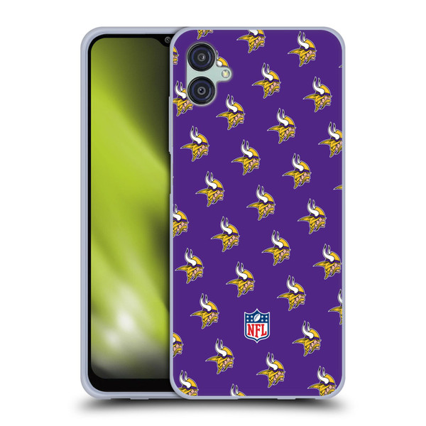 NFL Minnesota Vikings Artwork Patterns Soft Gel Case for Samsung Galaxy M04 5G / A04e