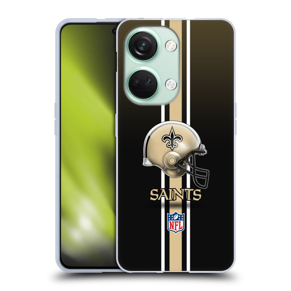 NFL New Orleans Saints Logo Helmet Soft Gel Case for OnePlus Nord 3 5G