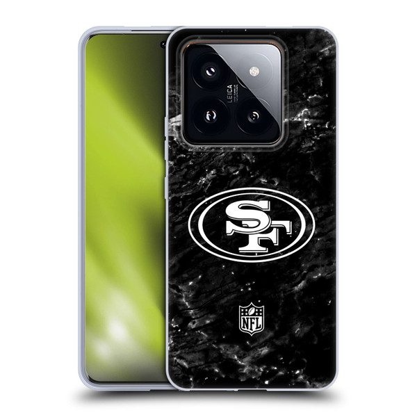 NFL San Francisco 49ers Artwork Marble Soft Gel Case for Xiaomi 14 Pro