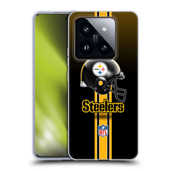 NFL Pittsburgh Steelers Logo Helmet Soft Gel Case for Xiaomi 14 Pro