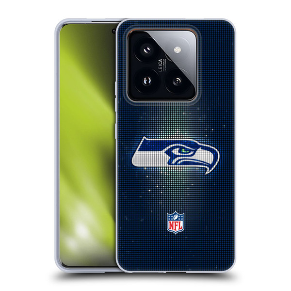 NFL Seattle Seahawks Artwork LED Soft Gel Case for Xiaomi 14 Pro