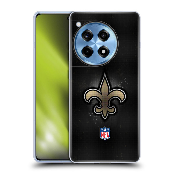 NFL New Orleans Saints Artwork LED Soft Gel Case for OnePlus 12R