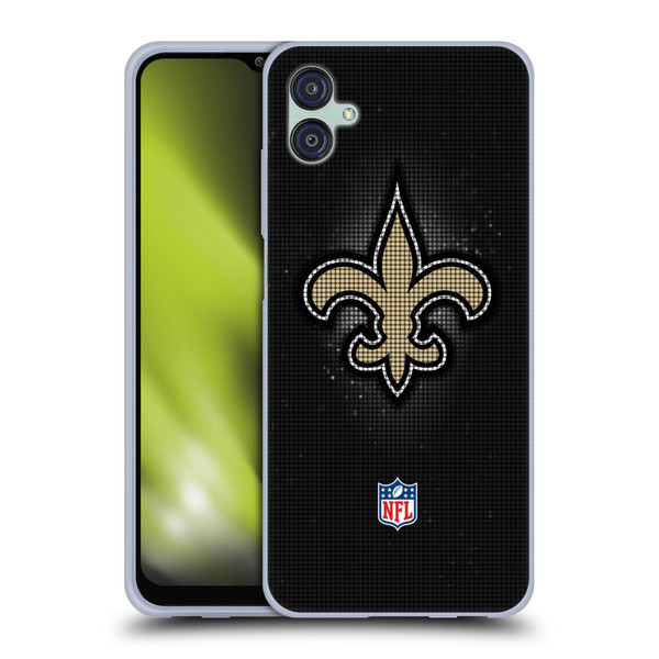 NFL New Orleans Saints Artwork LED Soft Gel Case for Samsung Galaxy M04 5G / A04e