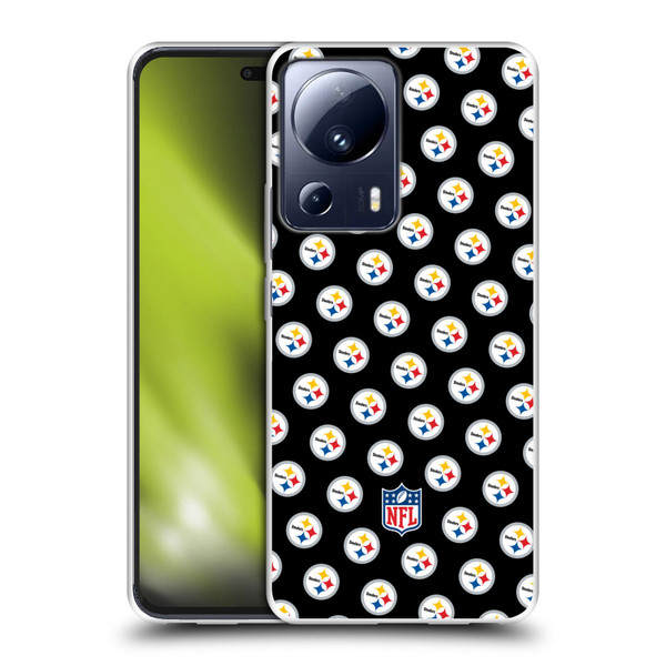 NFL Pittsburgh Steelers Artwork Patterns Soft Gel Case for Xiaomi 13 Lite 5G