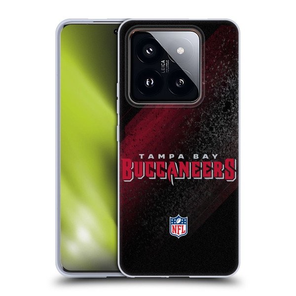 NFL Tampa Bay Buccaneers Logo Blur Soft Gel Case for Xiaomi 14 Pro