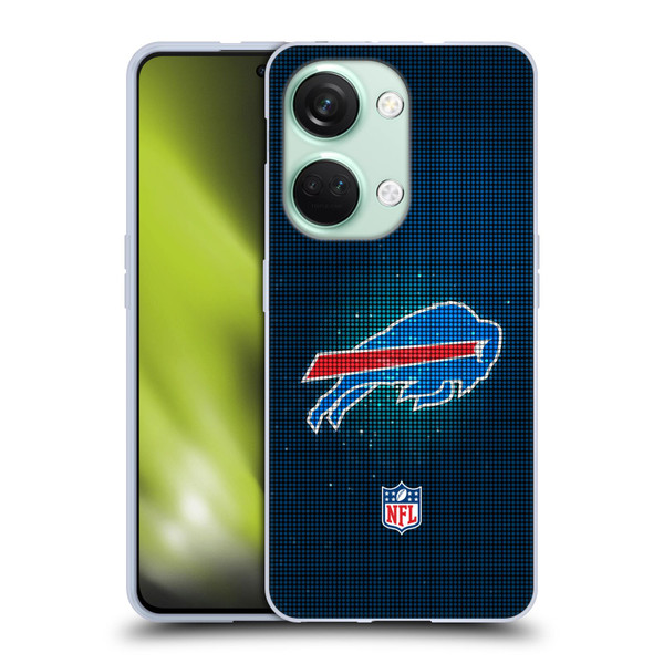 NFL Buffalo Bills Artwork LED Soft Gel Case for OnePlus Nord 3 5G