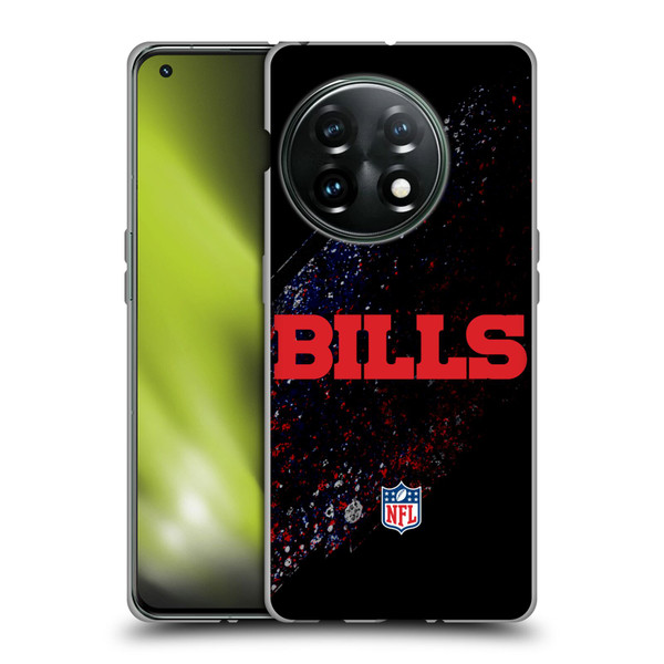 NFL Buffalo Bills Logo Blur Soft Gel Case for OnePlus 11 5G