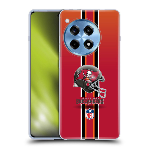 NFL Tampa Bay Buccaneers Logo Helmet Soft Gel Case for OnePlus 12R