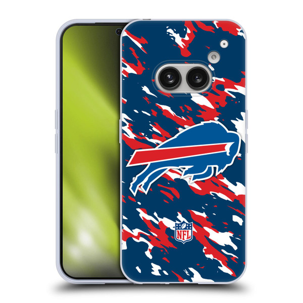 NFL Buffalo Bills Logo Camou Soft Gel Case for Nothing Phone (2a)