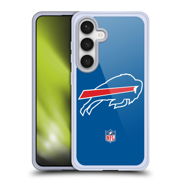 NFL Buffalo Bills Logo Plain Soft Gel Case for Samsung Galaxy S24 5G