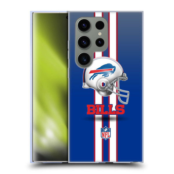NFL Buffalo Bills Logo Helmet Soft Gel Case for Samsung Galaxy S24 Ultra 5G