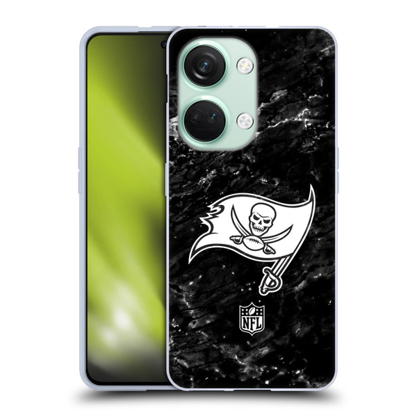 NFL Tampa Bay Buccaneers Artwork Marble Soft Gel Case for OnePlus Nord 3 5G