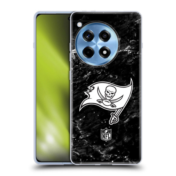 NFL Tampa Bay Buccaneers Artwork Marble Soft Gel Case for OnePlus 12R