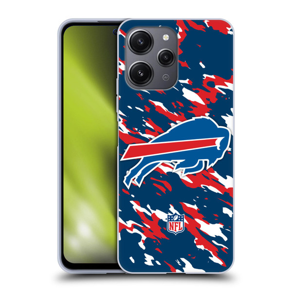 NFL Buffalo Bills Logo Camou Soft Gel Case for Xiaomi Redmi 12