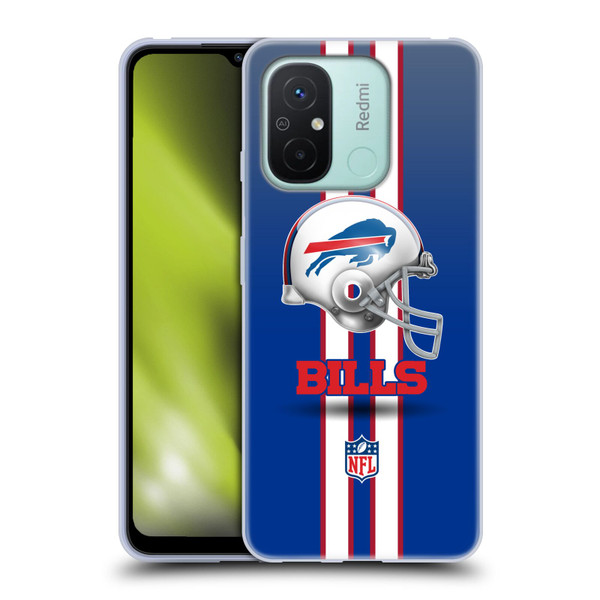 NFL Buffalo Bills Logo Helmet Soft Gel Case for Xiaomi Redmi 12C