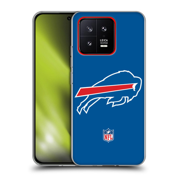 NFL Buffalo Bills Logo Plain Soft Gel Case for Xiaomi 13 5G