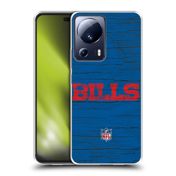 NFL Buffalo Bills Logo Distressed Look Soft Gel Case for Xiaomi 13 Lite 5G