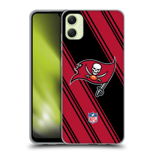 NFL Tampa Bay Buccaneers Artwork Stripes Soft Gel Case for Samsung Galaxy A05