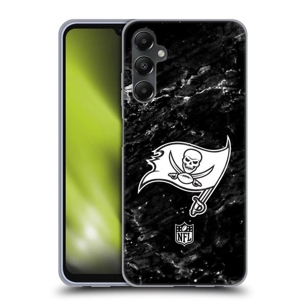 NFL Tampa Bay Buccaneers Artwork Marble Soft Gel Case for Samsung Galaxy A05s